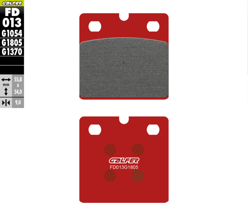 Galfer FD013G1805 brake pads