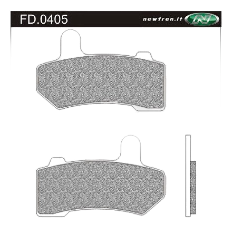 Newfren Bremsbeläge FD0405SH HD Sintermetall