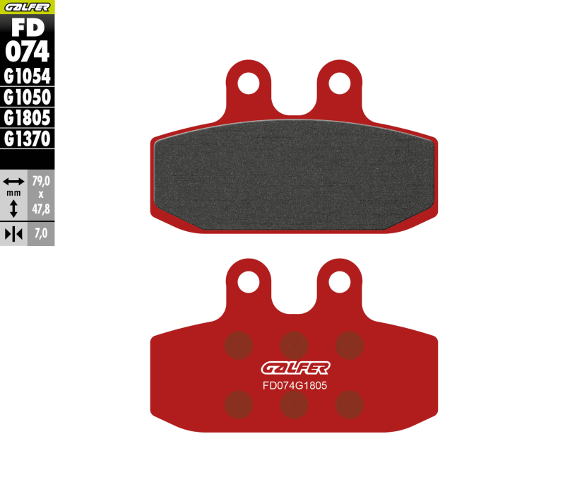 Galfer FD074G1805 brake pads