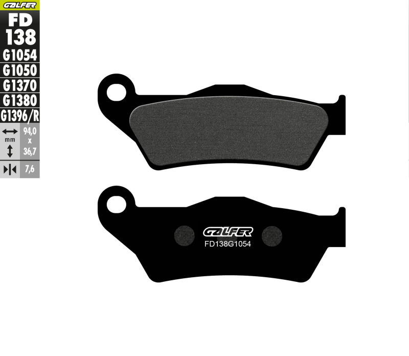 Galfer FD138G1054 brake pads