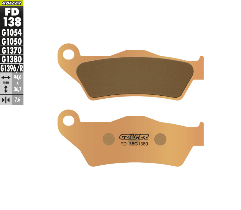 Galfer FD138G1380 brake pads