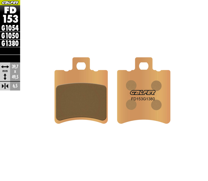 Galfer FD153G1380 brake pads