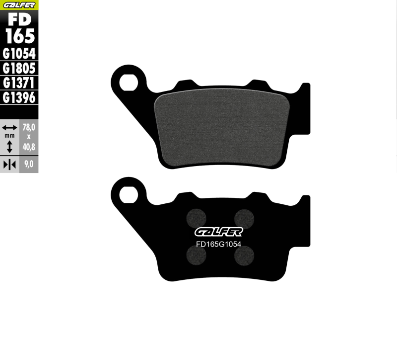 Galfer FD165G1054 brake pads