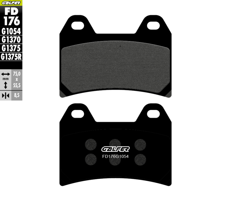 Galfer FD176G1054 brake pads