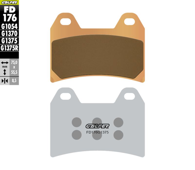 Galfer FD176G1375 brake pads