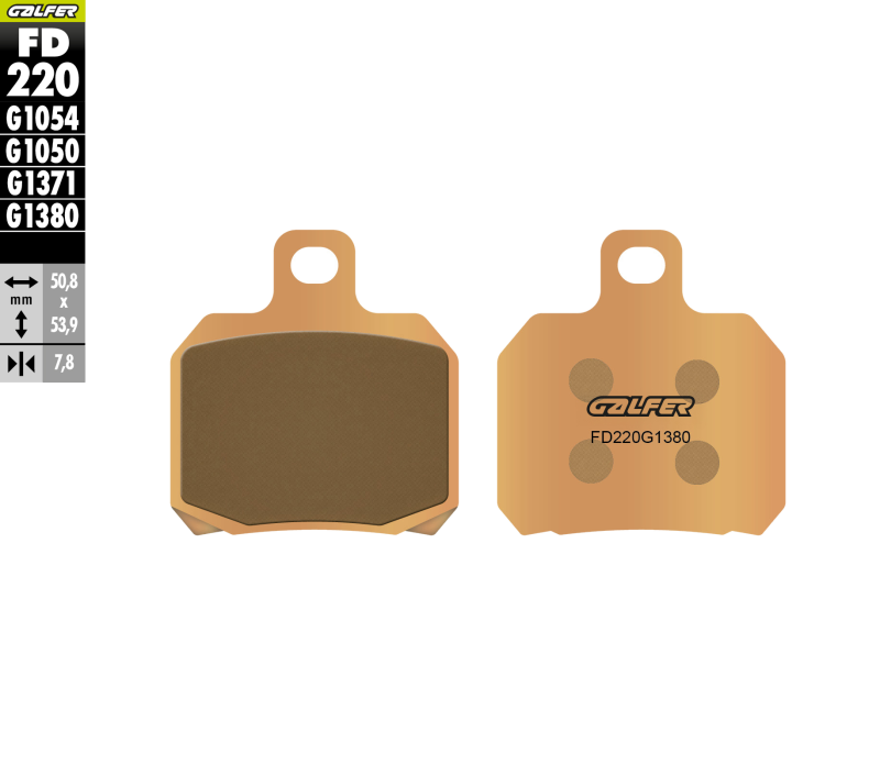 Galfer FD220G1380 brake pads