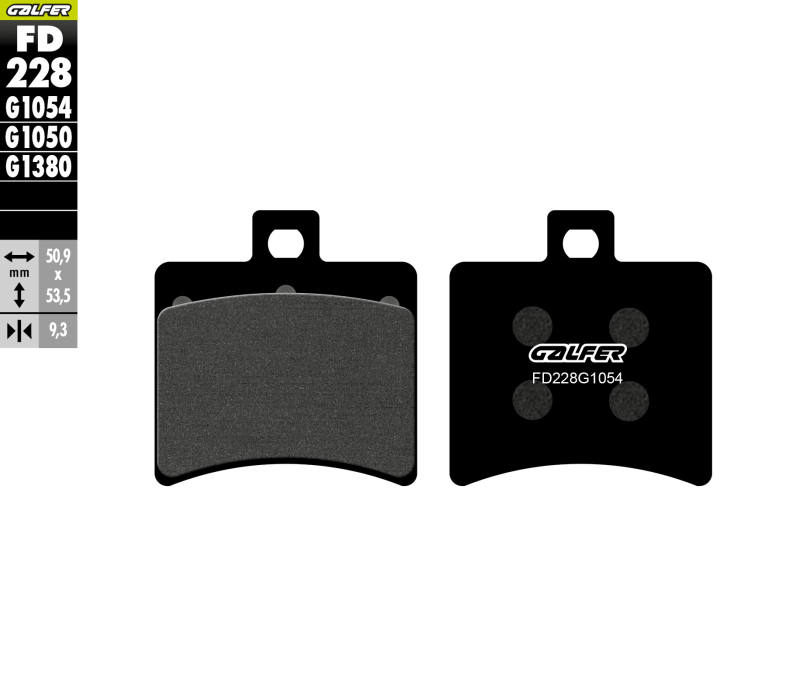 Galfer FD228G1054 brake pads