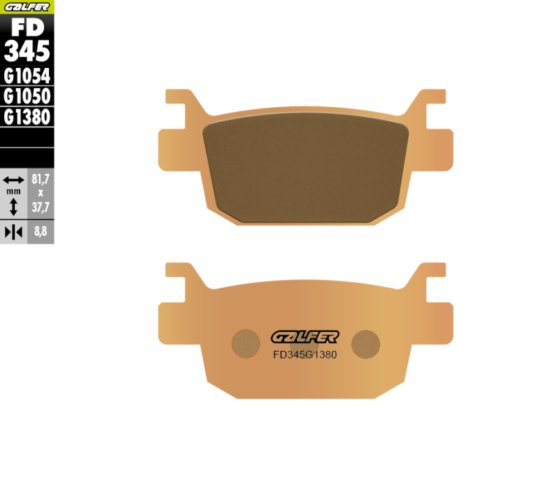 Galfer FD345G1380 brake pads