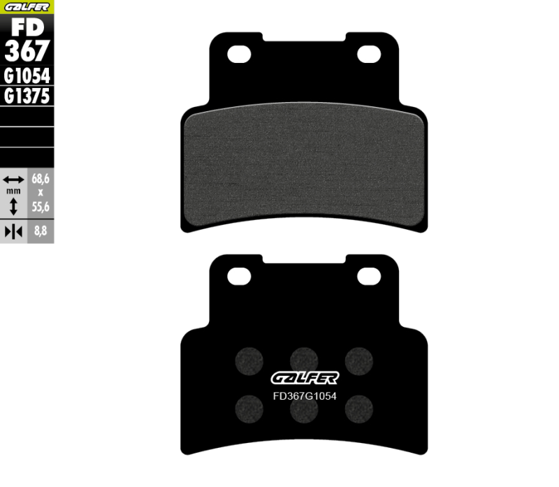 Galfer FD367G1054 Bremsbeläge
