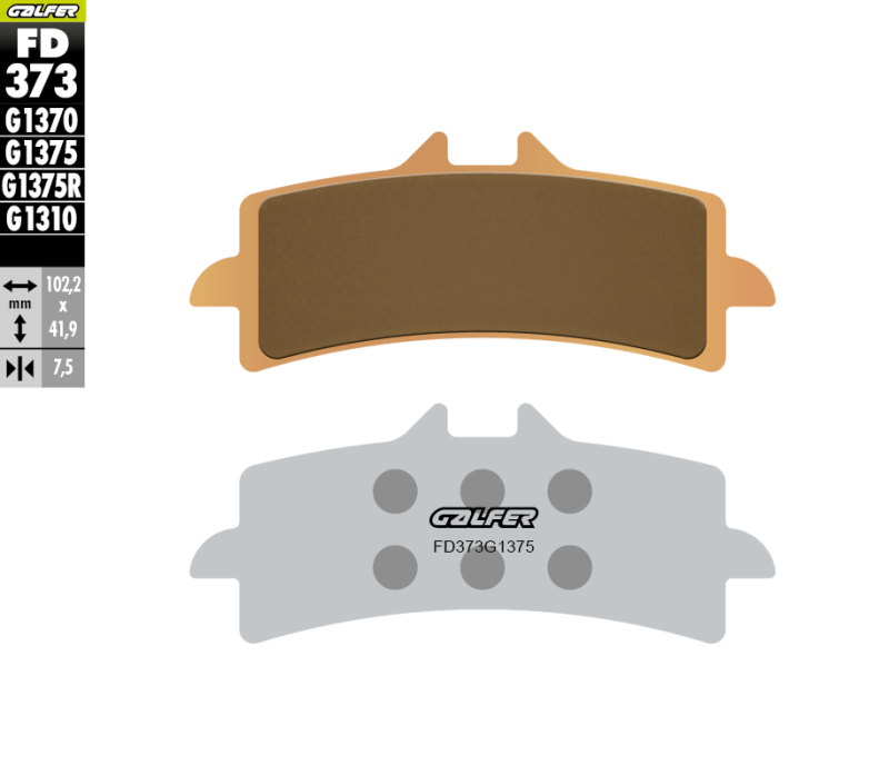Galfer FD373G1375 brake pads
