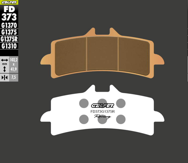 Galfer FD373G1375R brake pads