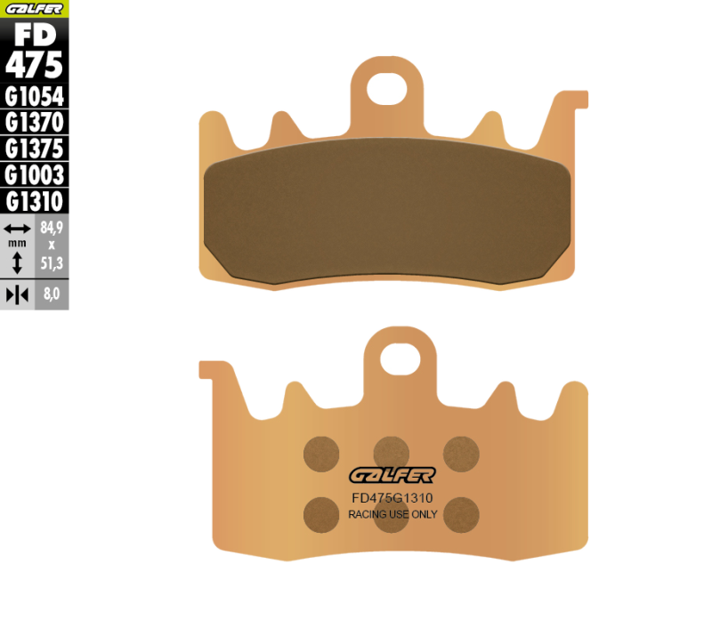 Galfer FD475G1310 brake pads