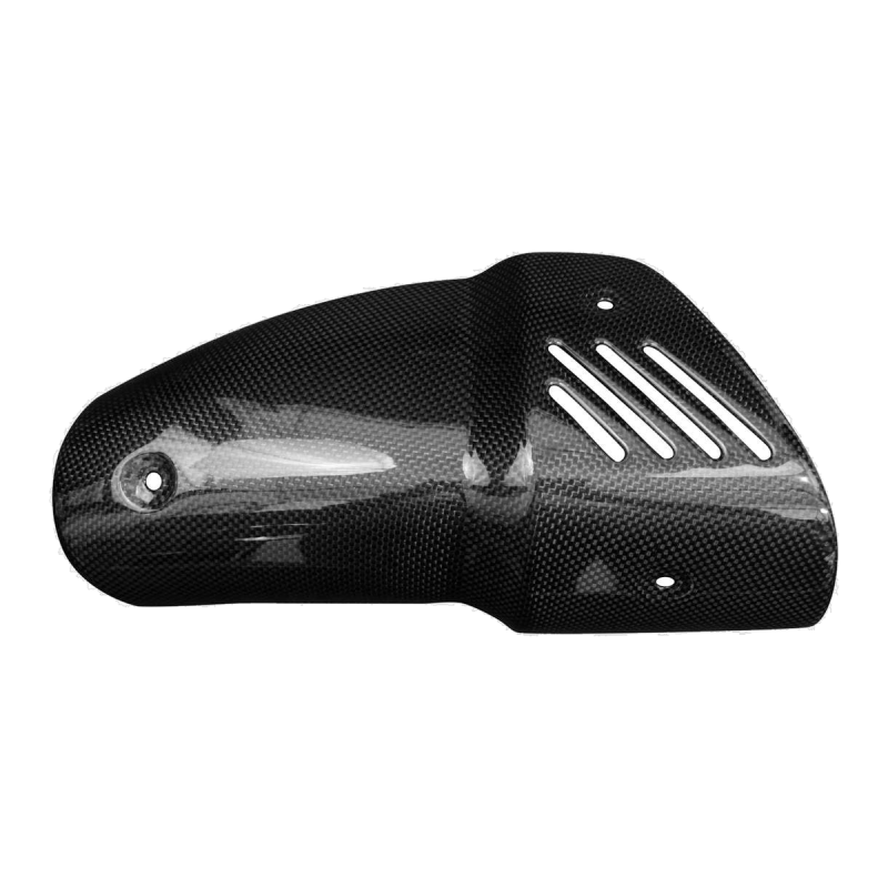 F&F Carbon Auspuffabdeckung (für Akrapovic Endtopf), 100 % Carbon – Aprilia RSV4 ab 2021