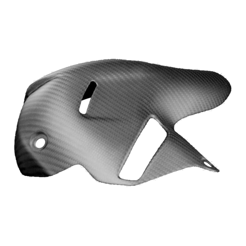 F&F Carbon Exhaust cover (for Akrapovic silencer), 100 % carbon – Ducati Akrapovic Endtopf) für Ducati Panigale V4R from 2020