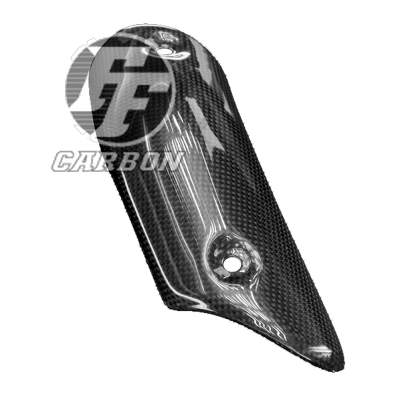 F&F Carbon Auspuffverkleidung, 100 % Carbon – Ducati 749, 999