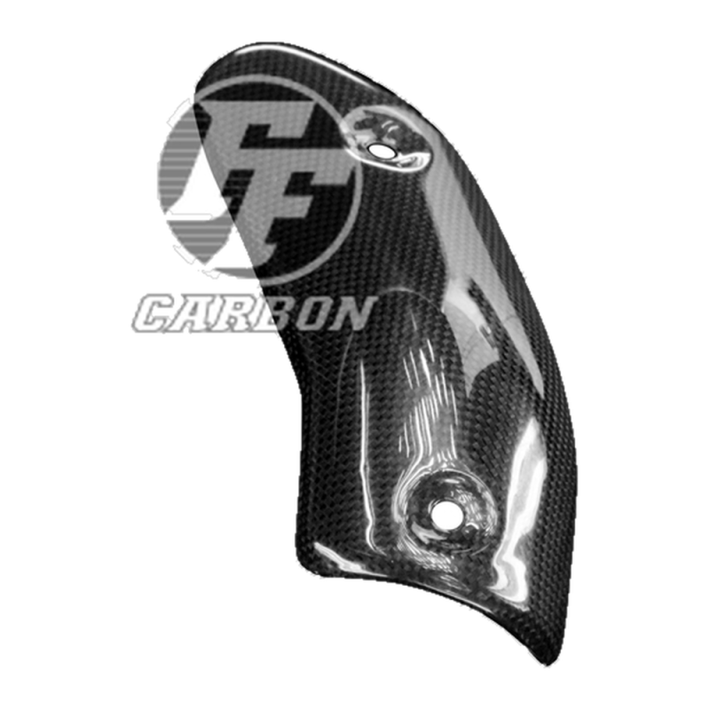 F&F Carbon Auspuffverkleidung, 100 % Carbon – Ducati 749, 999