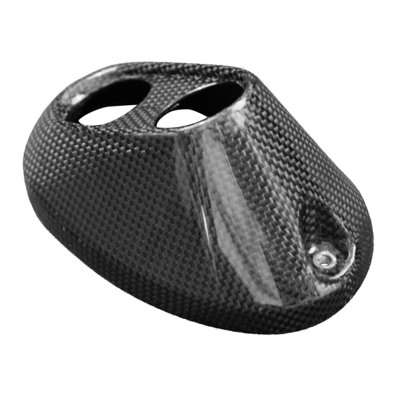 F&F Carbon Auspuffverkleidung, Carbon/Glasfaser – Ducati Desert X ab 2022