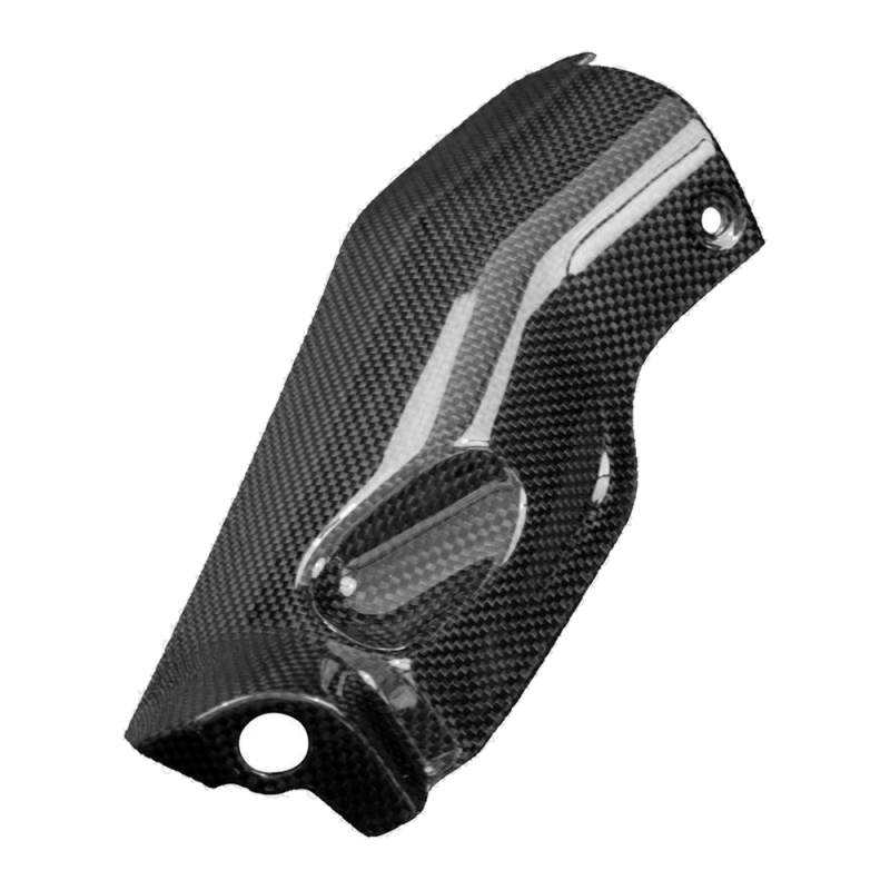 F&F Carbon Auspuffverkleidung, 100 % Carbon – Ducati Desert X ab 2022
