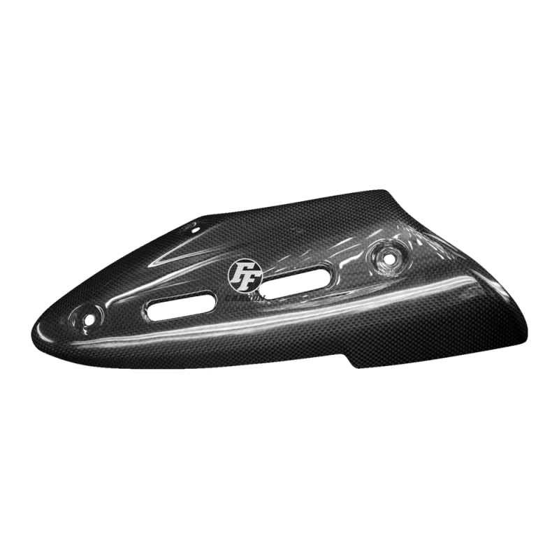 F&F Carbon Auspuffverkleidung, Carbon/Glasfaser – Ducati Diavel 2014–2018
