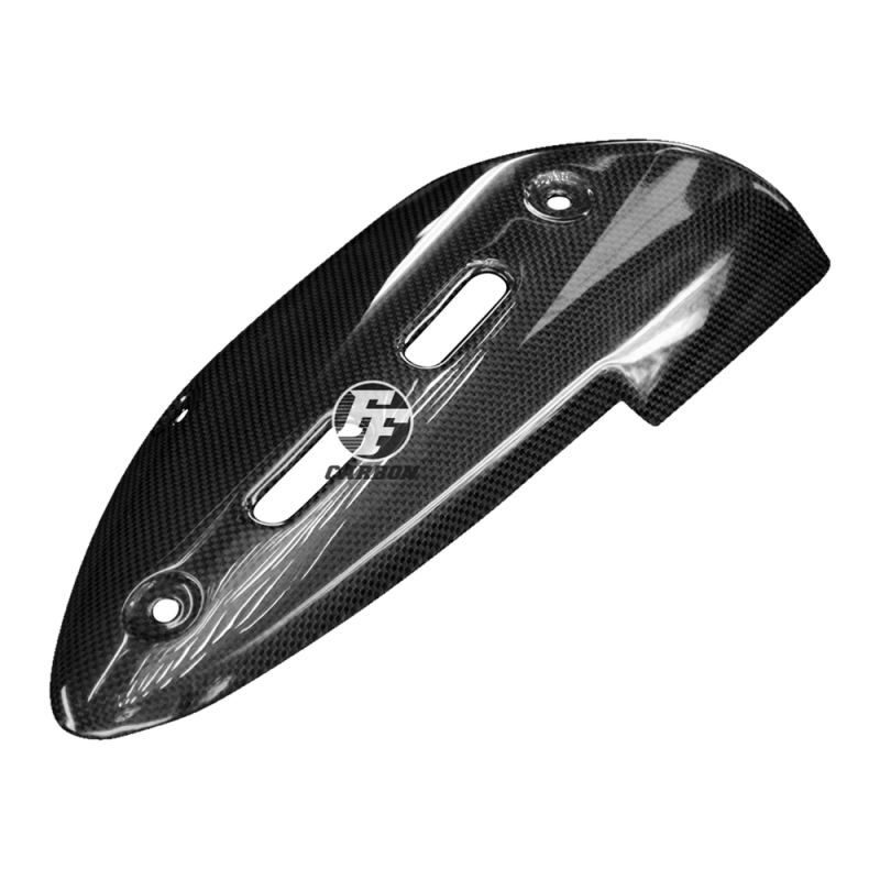 F&F Carbon Auspuffverkleidung, Carbon/Glasfaser – Ducati Diavel 2014–2018