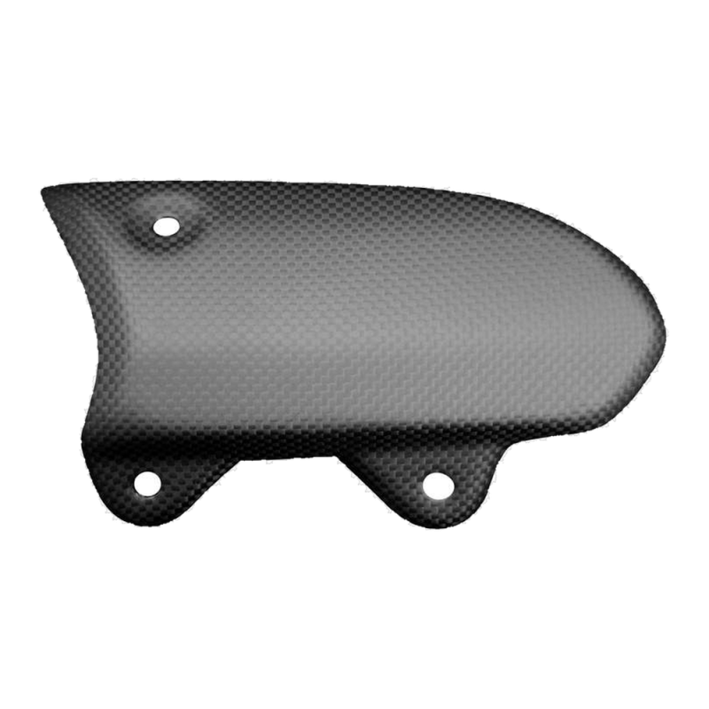 Paracalore scarico F&F Carbon, carbonio/fibra di vetro – Ducati Diavel 2014–2018