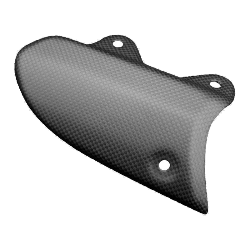 Paracalore scarico F&F Carbon, carbonio/fibra di vetro – Ducati Diavel 2014–2018