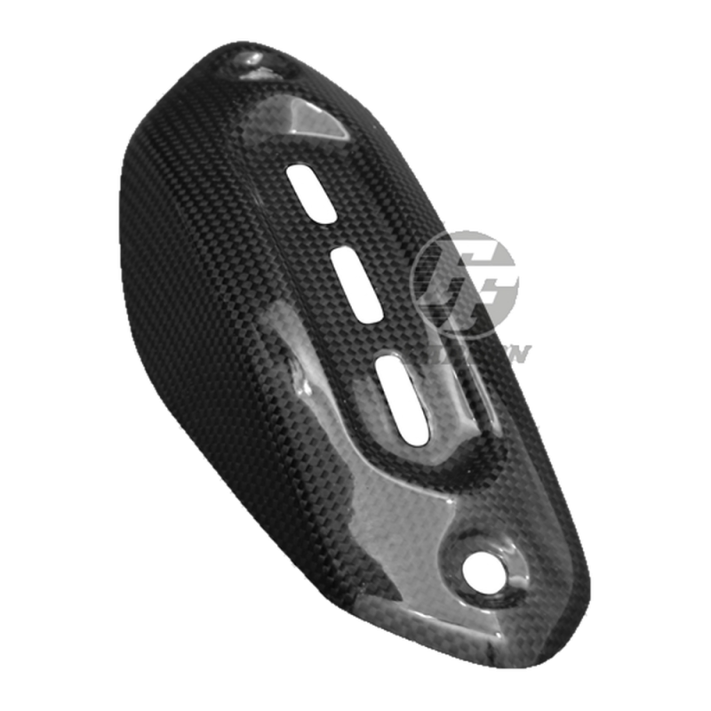 F&F Carbon Auspuffverkleidung, 100 % Carbon – Ducati Hyperstrada, Hypermotard 821 2013–2015 u. a.