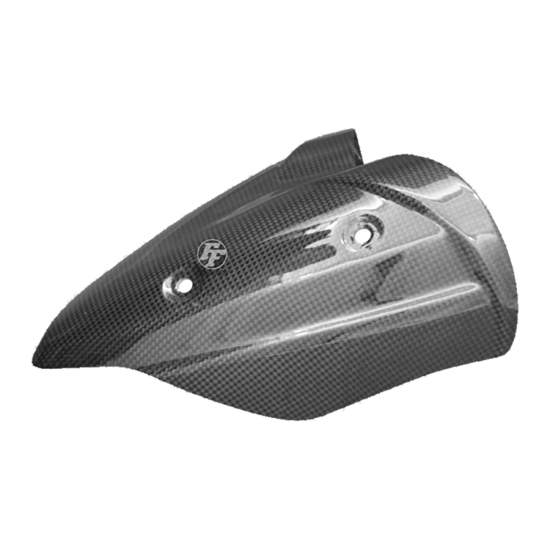 F&F Carbon Auspuffverkleidung, 100 % Carbon – Ducati Monster 1100 EVO