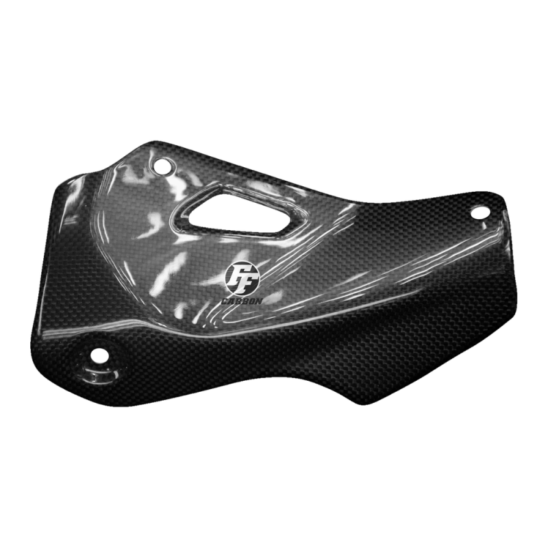 F&F Carbon Auspuffverkleidung, Carbon/Glasfaser – Ducati Monster 1200, Monster 1200S ab 2017