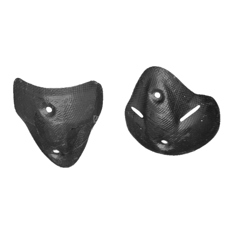 F&F Carbon Auspuffverkleidung, Carbon/Glasfaser – Ducati Monster 696, Monster 1100 2008–2009