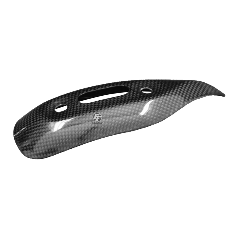 F&F Carbon Auspuffverkleidung, 100 % Carbon – Ducati Monster 696, Monster 796 u. a.