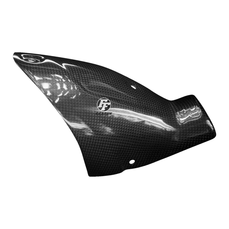 F&F Carbon Auspuffverkleidung, 100 % Carbon – Ducati Monster 797