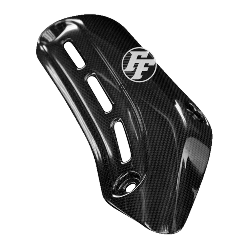 F&F Carbon Auspuffverkleidung, 100 % Carbon – Ducati Monster 821, Monster 1200 ab 2018