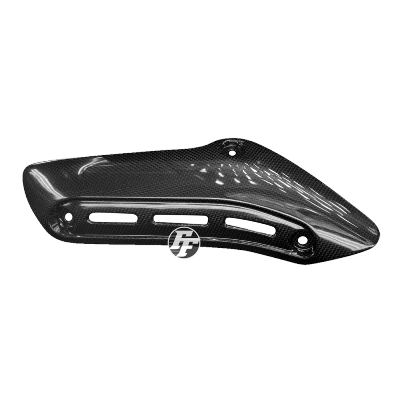 F&F Carbon Auspuffverkleidung, 100 % Carbon – Ducati Monster 821, Monster 1200 ab 2018
