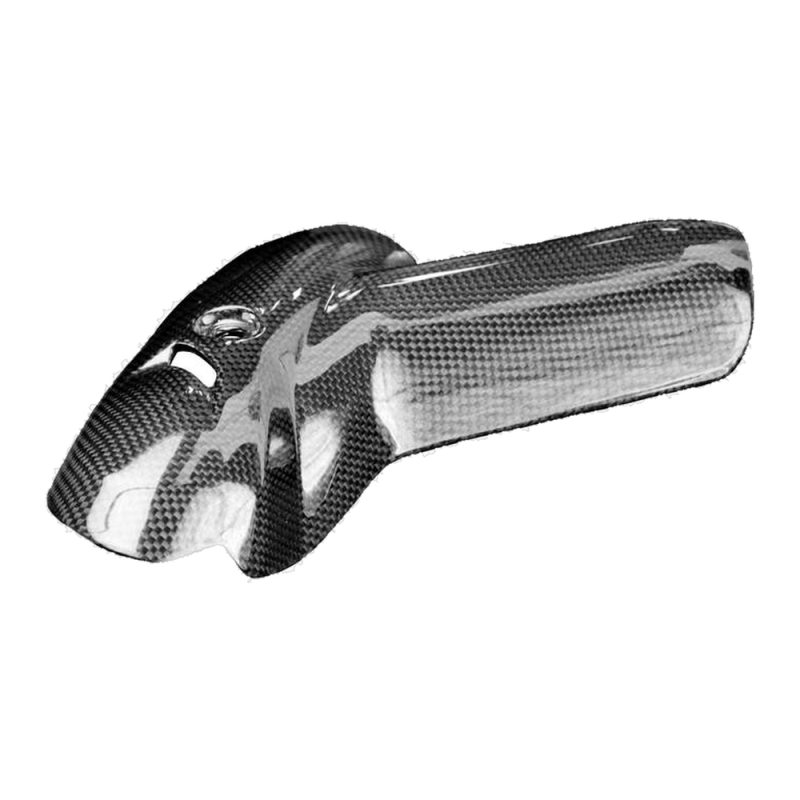 Paracalore scarico F&F Carbon, 100 % carbonio – Ducati Monster 937 dal 2021
