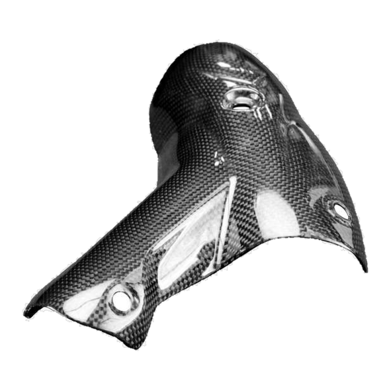 Paracalore scarico F&F Carbon, 100 % carbonio – Ducati Monster 937 dal 2021