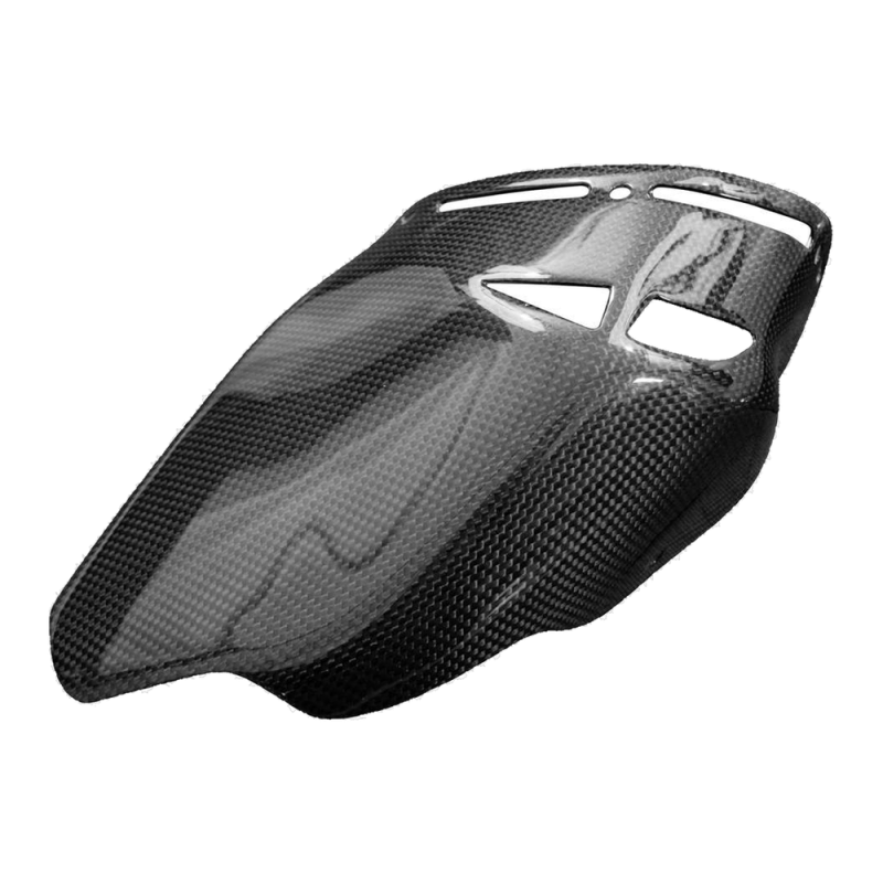 F&F Carbon Auspuffverkleidung, 100 % Carbon – Ducati Multistrada 1200, Multistrada 1200S 2010–2014