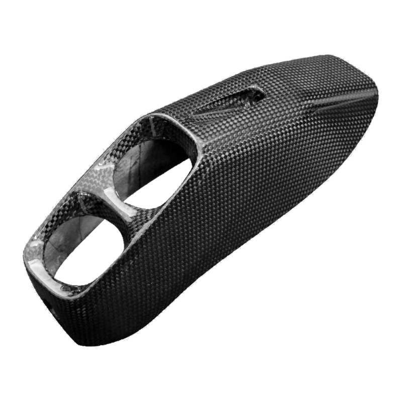 F&F Carbon Auspuffverkleidung, 100 % Carbon – Ducati Multistrada V4/V4S ab 2025
