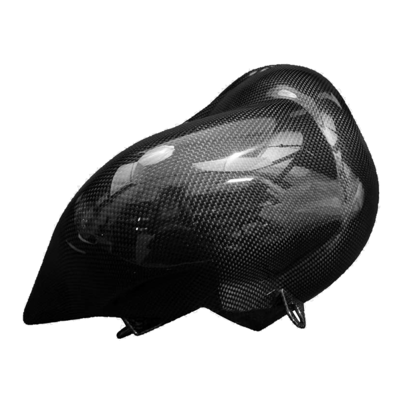 Paracalore scarico F&F Carbon, carbonio/fibra di vetro – Ducati Panigale V4/V4S dal 2025
