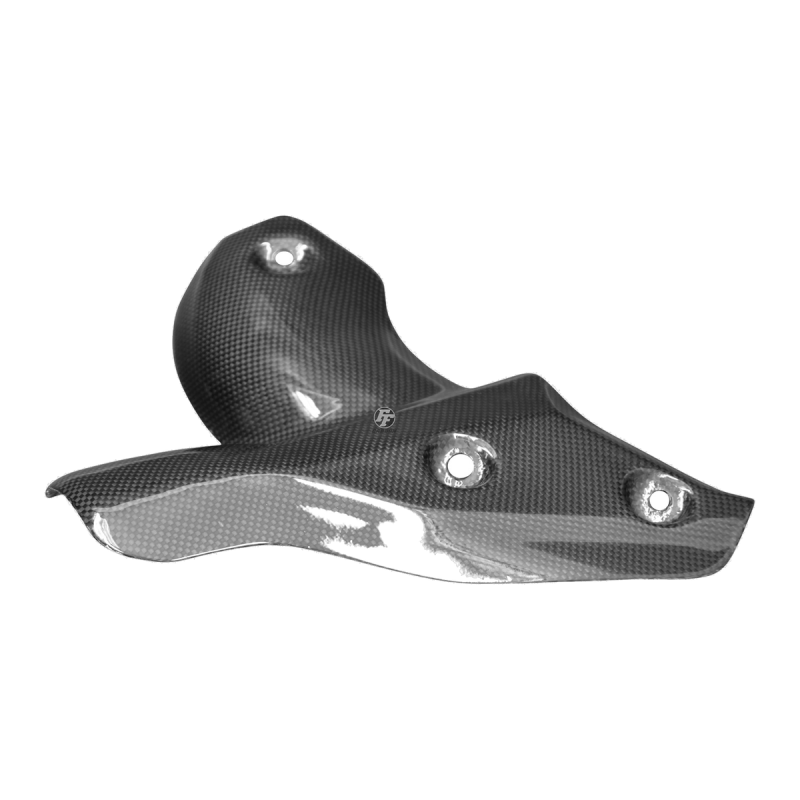 F&F Carbon Auspuffverkleidung, Carbon/Glasfaser – Ducati Streetfighter 2009–2015