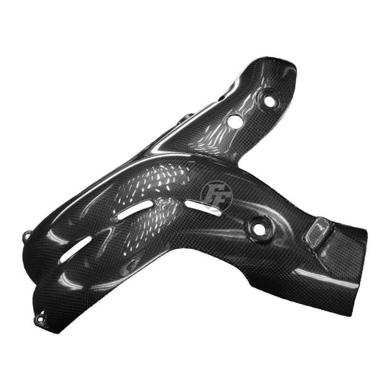 F&F Carbon Auspuffverkleidung, 100 % Carbon – Ducati Streetfighter V4 2020–2021