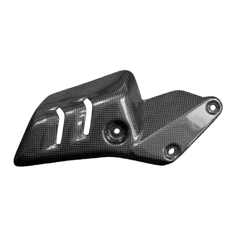 F&F Carbon Auspuffverkleidung links, Carbon/Glasfaser – Ducati Daivel V4