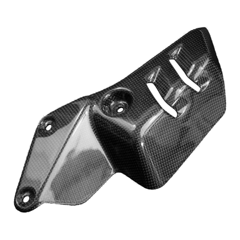 F&F Carbon Auspuffverkleidung links, Carbon/Glasfaser – Ducati Daivel V4