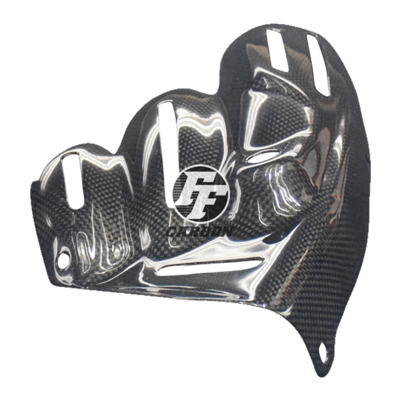 F&F Carbon Auspuffverkleidung, 100 % Carbon – MV Agusta F3 2012–2019, Brutale 675 u. a.