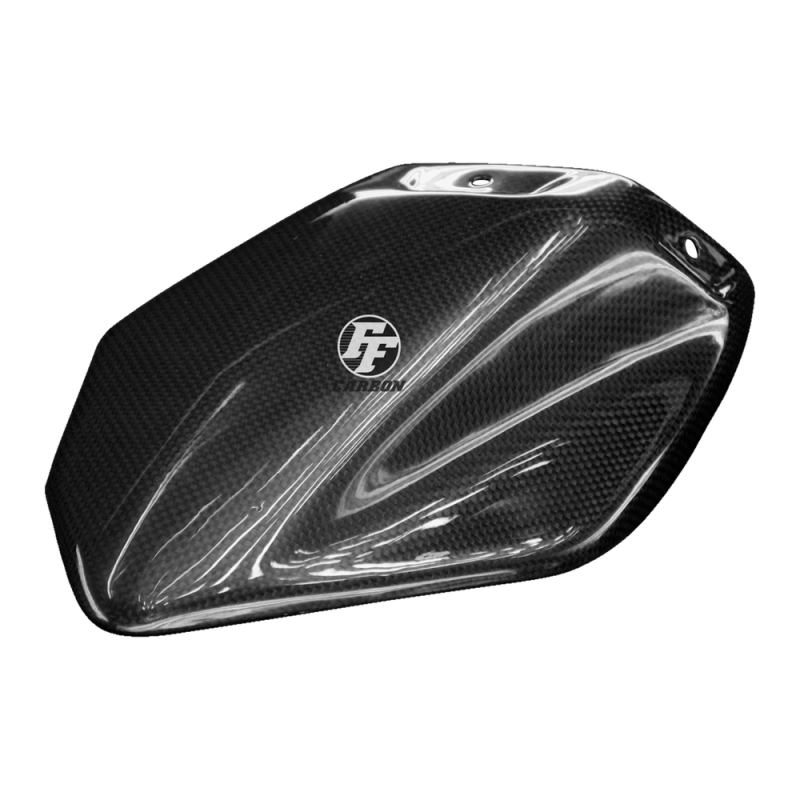 F&F Carbon Auspuffverkleidung-Termignoni Slip-on, Carbon/Glasfaser – Ducati Multistrada 1200 ab 2015
