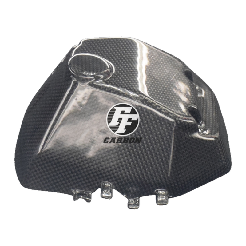 F&F Carbon Batterieabdeckung, 100 % Carbon – Ducati Hyperstrada, Hypermotard 821 2013–2015 u. a.