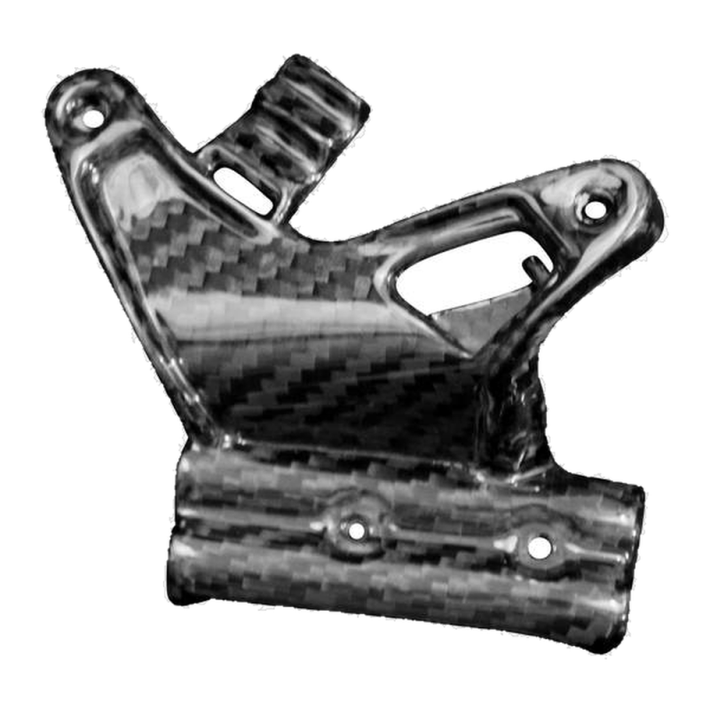 F&F Carbon Brake line cover, carbon/glass fibre – Ducati Panigale V4 from 2025
