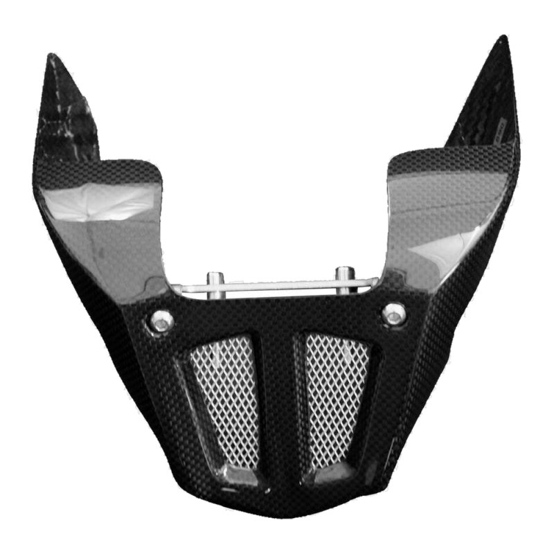F&F Carbon Bugspoiler, 100 % Carbon – Ducati Monster/Hypermotard 696 796 1100