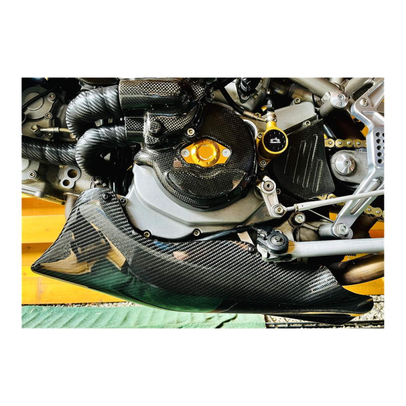 Puntale F&F Carbon, carbonio/fibra di vetro – Ducati S4R
