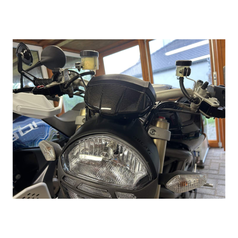 F&F Carbon Cockpitverkleidung, 100 % Carbon – Ducati Monster 696, Monster 796 u. a.